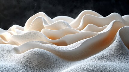 Poster - Abstract wavy surface