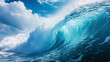 © Mr.Spy - A speedboat races through the turquoise sea, leaving a foamy trail behind under a bright blue sky, capturing the thrill of adventure and ocean travel.