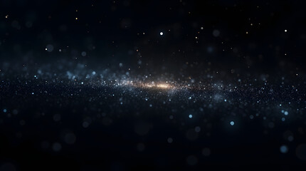 Wall Mural - Epic Cosmic Galaxy Breathtaking Starry View with Dust Clouds in Deep Space