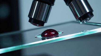 Poster - high precision microscopic instruments showcasing advanced technology in clean environment