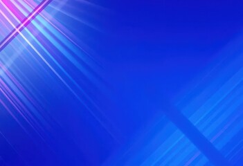 Wall Mural - abstract blue background with diagonal stripes and radiating beams, energy, light