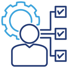 Poster - Competency Dual Tone Icon