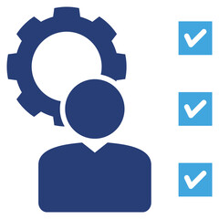 Poster - Competency Two Color Icon