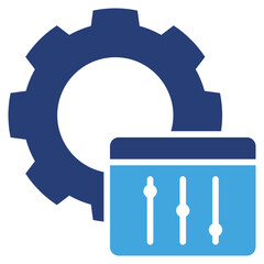 Poster - Configuration Two Color Icon