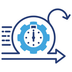Poster - Agility Two Color Icon