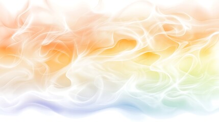 Aufkleber - Abstract gradient background with white smoke flowing and blending colors