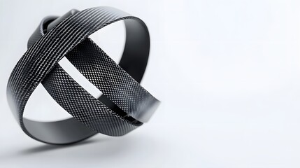 Fototapete - Intricate carbon fiber textures in a dynamic abstract composition showcasing the material s sleek high tech aesthetic and aerodynamic properties