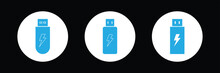 Flash Drive Vector Icon Design