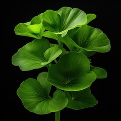 Poster - A close up of a green plant with many leaves