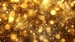 © Nimali - Golden Bokeh Blur: Shimmering Abstract Background with Blurred Lights for Festive Celebrations and Elegant Events
