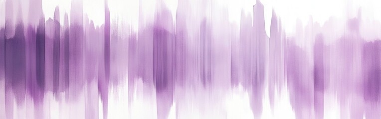 Poster - Elegant pastel lavender strokes create a serene watercolor effect with soft gradients and flowing shapes