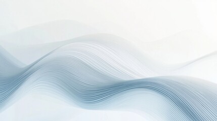 Aufkleber - Abstract swirling patterns of faint pencil lines on a soft white background evoke tranquility and creativity in contemporary design