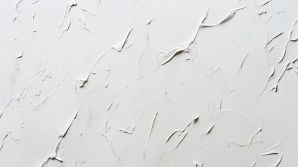 Poster - A textured white wall displays intricate patterns that create a sense of depth and sophistication in interior design