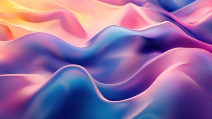 Poster - A vibrant surreal abstract background image full of color