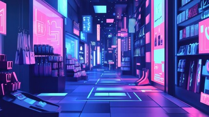 Poster - explore how artificial intelligence is transforming online shopping by enhancing order management, f