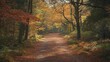 © SAHURI - Woodland walk in the new forest in Autumn.