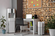 © Pixel-Shot - Interior of stylish office with modern water cooler