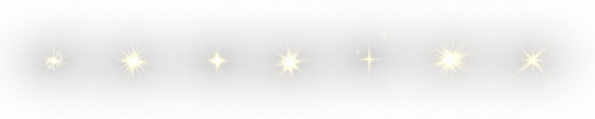 Wall Mural - png bokeh stardust glitter, png spark sparkling flare, sparkle shiny. golden glow light abstract mag