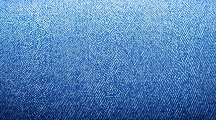 Poster - A close-up of textured blue denim fabric, showcasing its intricate weave and vibrant color, Denim Texture woven  seamless.