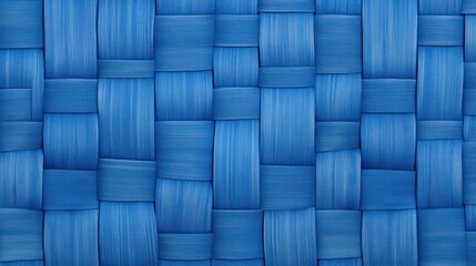 Poster - A textured blue woven pattern with varying shades, creating a visually appealing design suitable for backgrounds or textiles, Denim Texture woven  seamless.