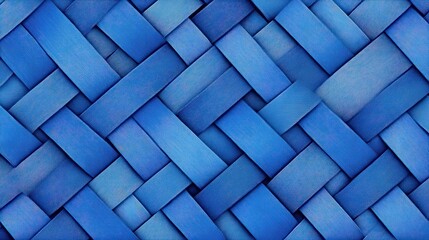 Poster - A close-up of a blue woven texture, featuring interlaced patterns that create a visually appealing design, Denim Texture woven seamless.