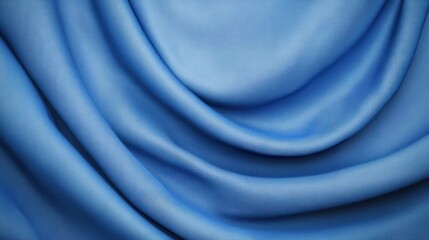 Poster - A close-up view of soft blue fabric, showcasing smooth folds and textures, ideal for fashion and design applications, Denim Texture woven seamless.
