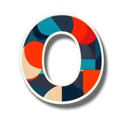 Wall Mural - Vibrant Letter 