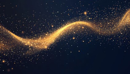 Wall Mural - Abstract glittery background with glowing stars and bokeh lights, in pastel colors.