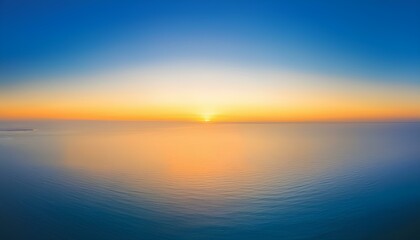 Poster - sunrise over the sea