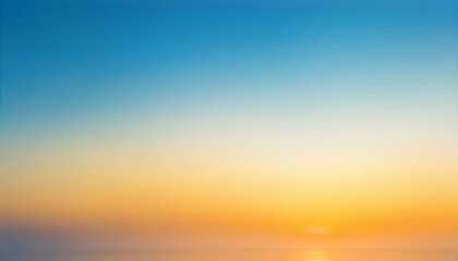 Poster - sunset over the sea