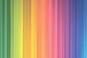 Aufkleber - Vibrant vertical stripes showcasing a spectrum of colors