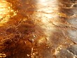 © Thares2020 - Metallic gold surface with subtle reflections perfect for luxurious product presentations