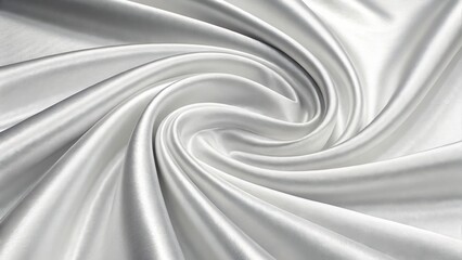 Poster - Silky fabric texture in a swirling pattern, showcasing smooth elegance.