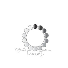 Fototapete - continuous line drawing doodle Loading icons. Load. load vector icons  isolated. Loading vector icon. Vector illustration