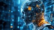 © Sawat - AI-powered future technology concept background with intelligent machine learning algorithms.