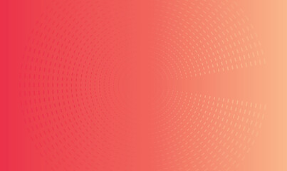 Leinwandbilder - Abstract red and orange gradient background with radial pattern, Vector illustration.
