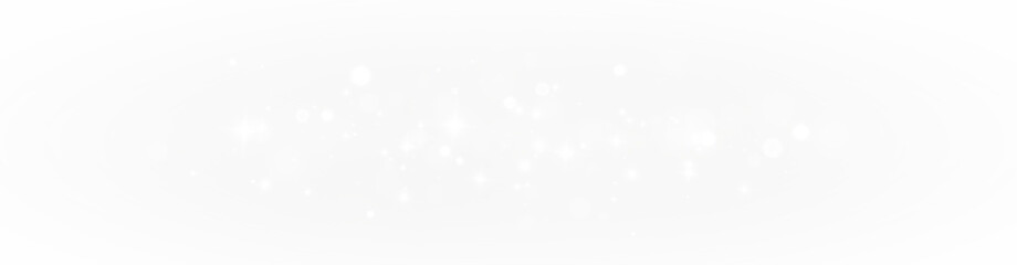 Wall Mural - Png White Sparkle Glow Effect With Soft Light And Bokeh Dust – Shimmering Fantasy Glittering Flare, Abstract Luxury Magic Background For Christmas, Celebration, And Elegant Design.