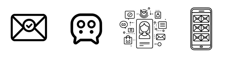 Poster - communication tools for modern digital interactions and information exchange in a graphical format