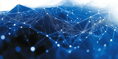 Fototapete - Black Abstract technology Illustration background