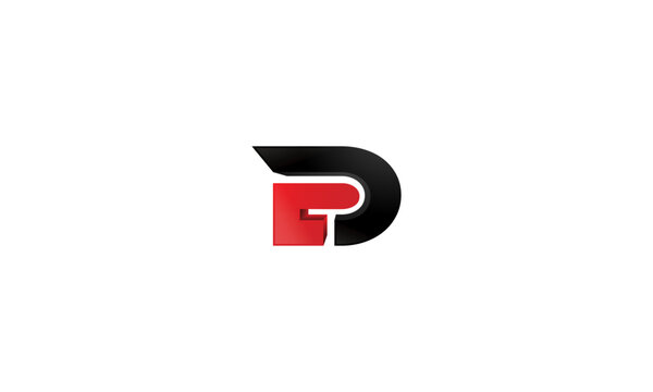 D logo design for technology company