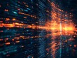 © gelas - Data Stream: Digital Flow for Cyberspace.
