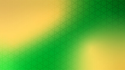 Poster - Green and Yellow blurred texture with geometric pattern. Green and Yellow geometric abstract background in blur style. Modern gradient colorful backdrop