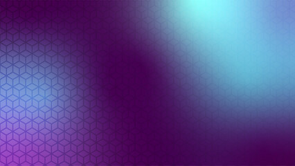 Poster - Purple blurred texture with geometric pattern. Purple geometric abstract background in blur style. Modern gradient colorful backdrop