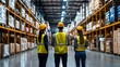 © Budsadee - Efficient Warehouse Management, Teamwork in Logistics