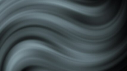 Poster - A smooth, flowing abstract design featuring gentle, undulating waves in shades of gray, creating a serene and dynamic visual experience.
