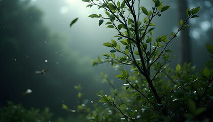  green grass and sun rays
