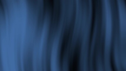 Poster - A smooth, wavy blue abstract background, creating a serene and flowing visual effect.