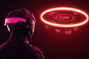 Poster - Innovative Scientist in Futuristic Lab with Advanced Medical Technology and Concept Development