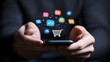 © Design_Stock - Mobile Shopping Experience Seamless Online Retail via Smartphone Apps