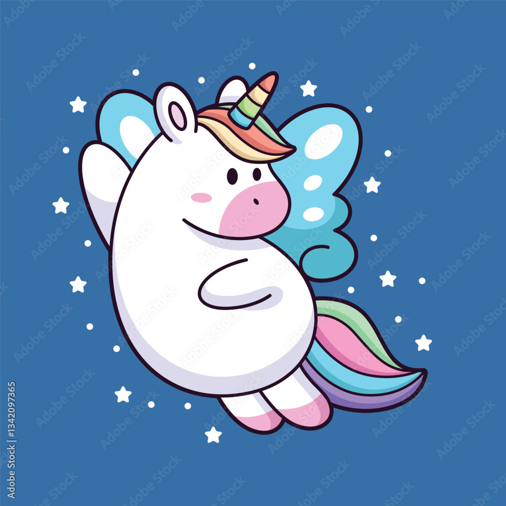 Unicorn Butterfly Wings
